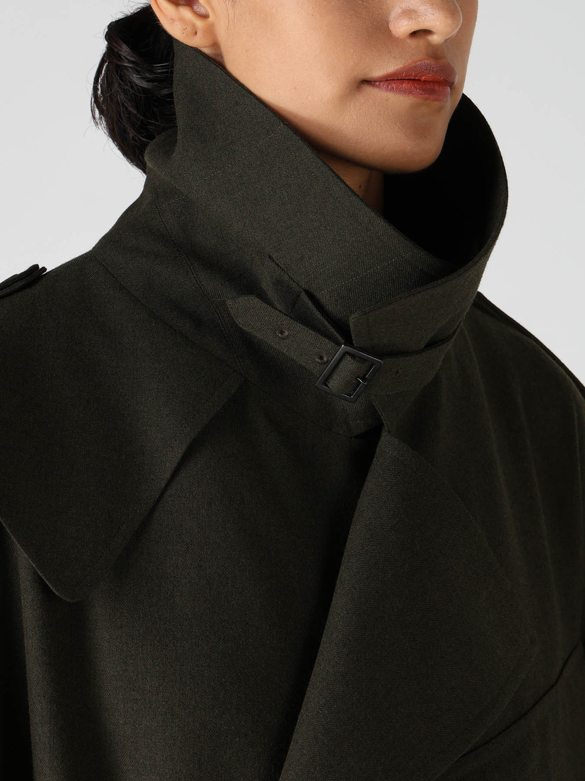 Y's Yohji Yamamoto - Moto Coat - Khaki