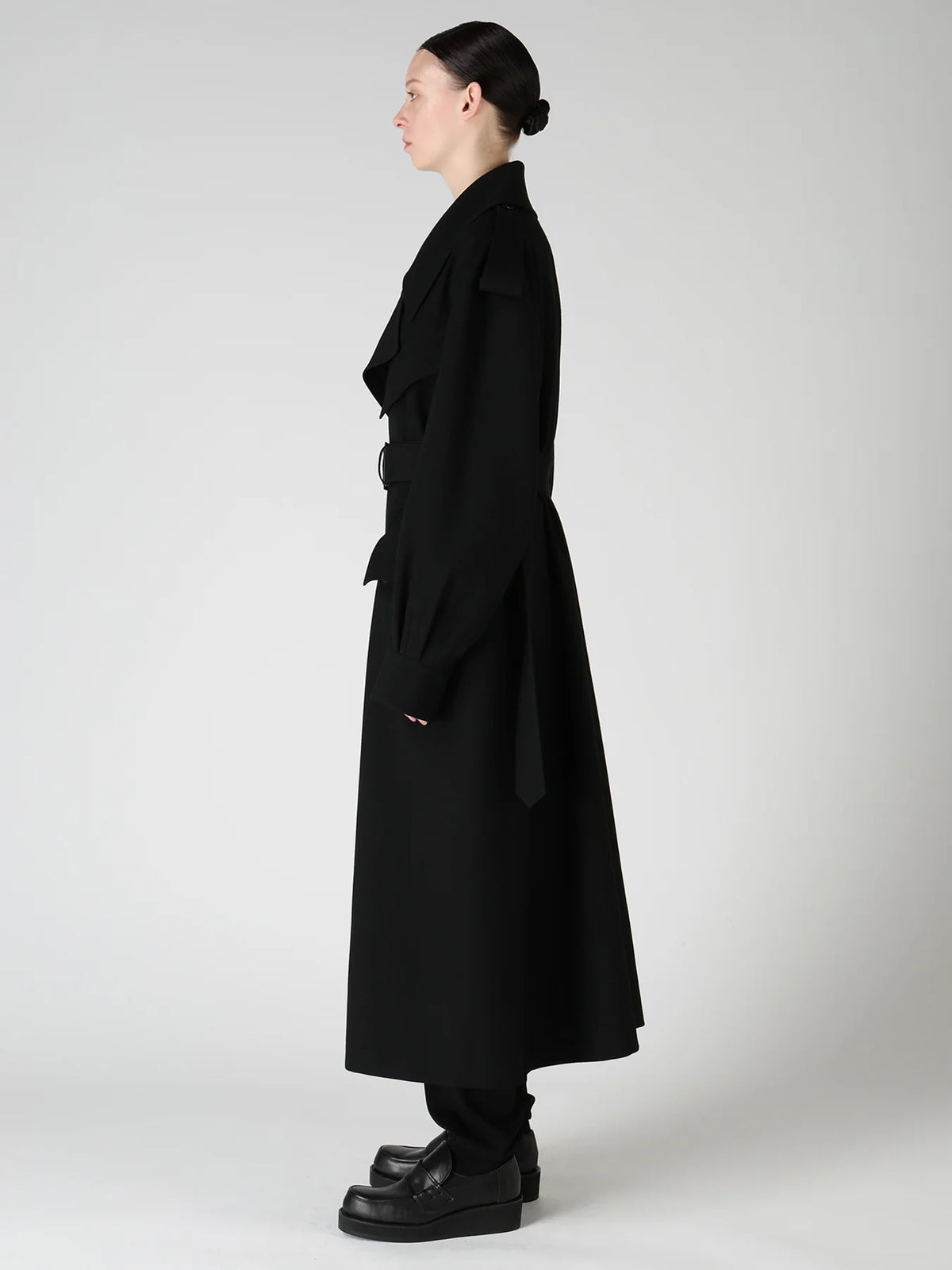 Y's Yohji Yamamoto - Moto Coat - Black