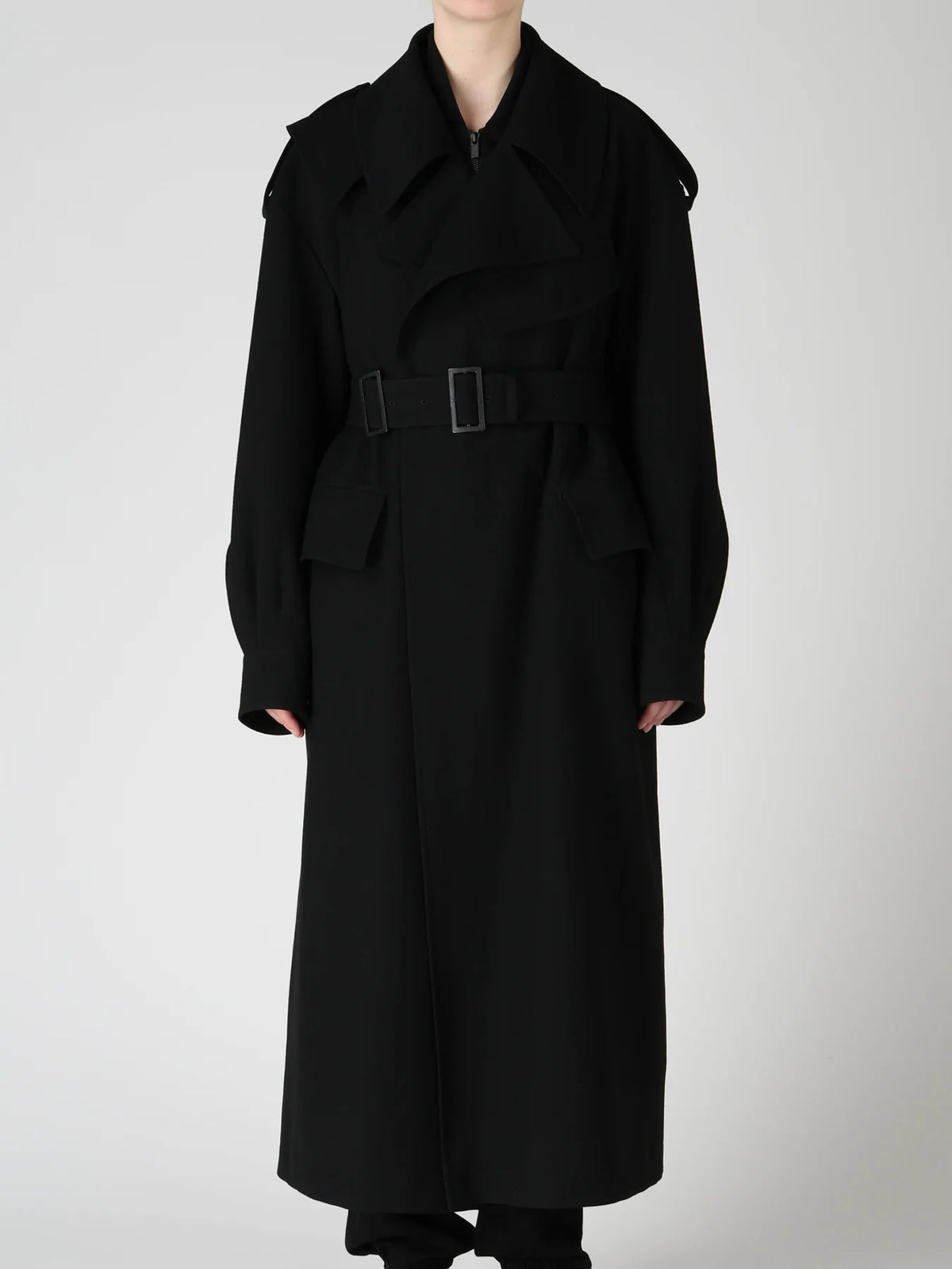 Y's Yohji Yamamoto - Moto Coat - Black