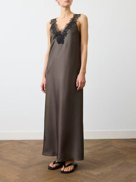 Róhe – Silk Dress - Earth