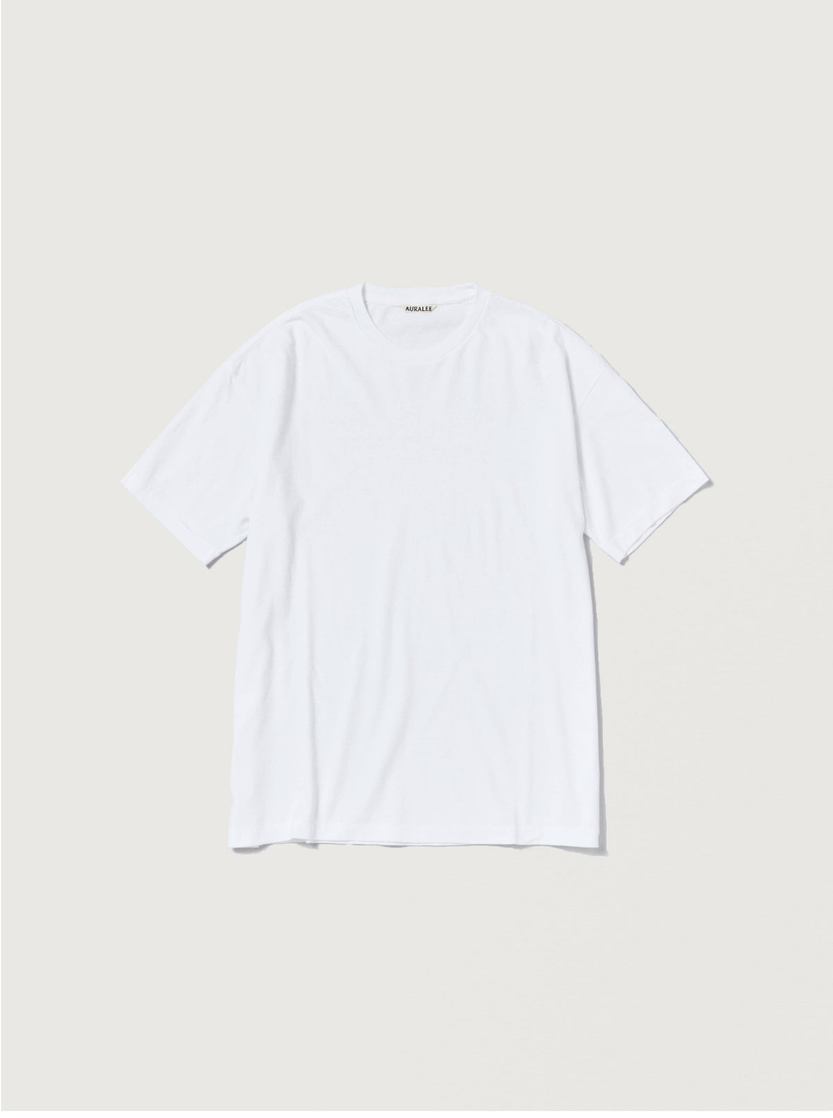Auralee - Seamless Crew Tee - White