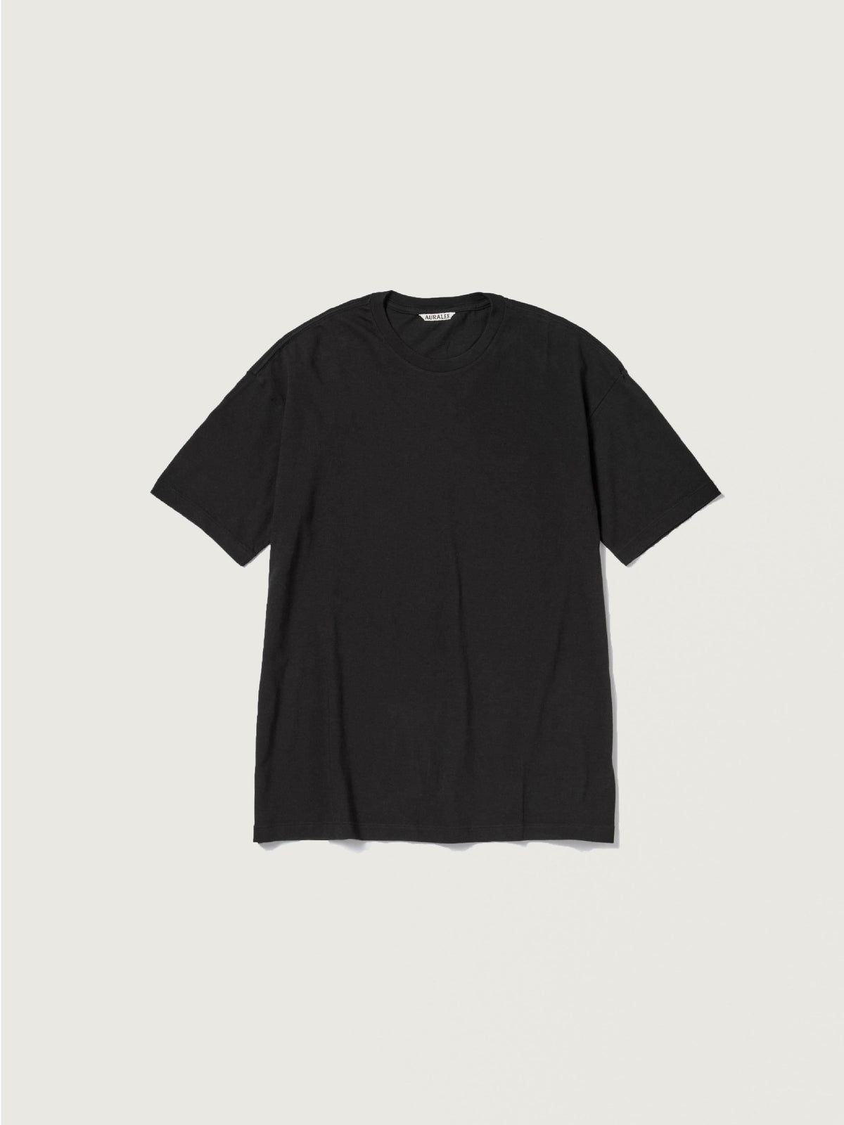 Auralee - Seamless Crew Tee - Black