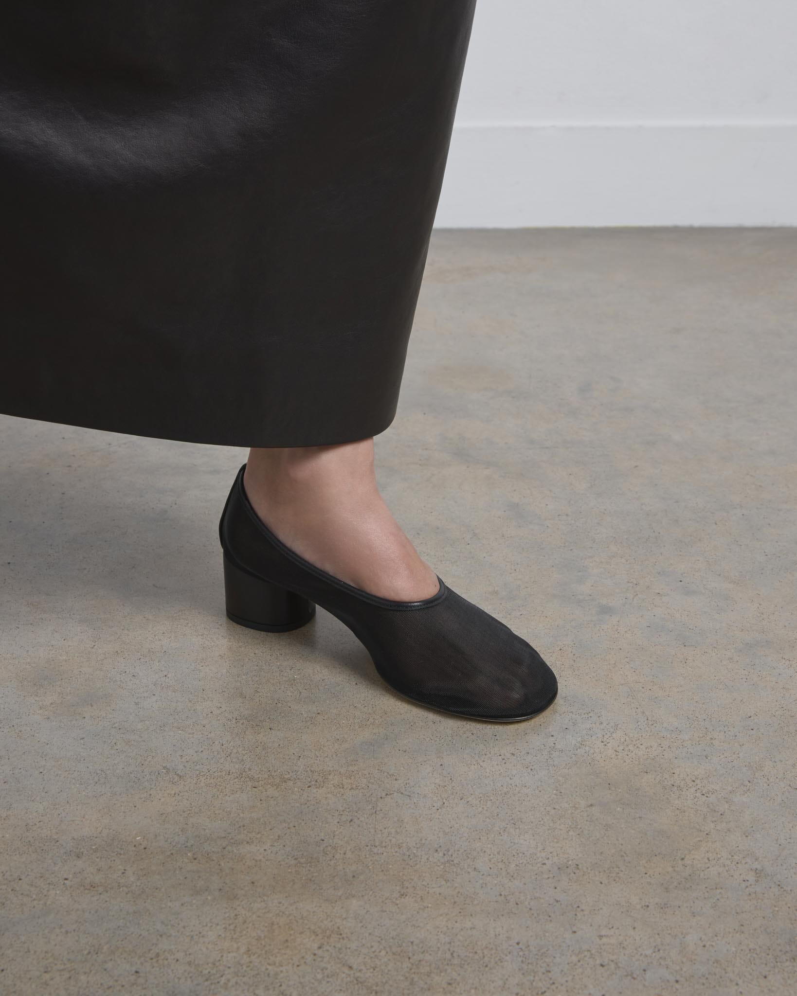 Dear Frances - Balla Mesh Pump - Black